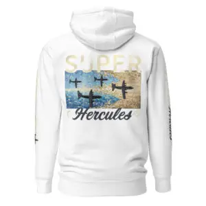 <b>Premium Hoodie:</b><em> Super Hercules</em>